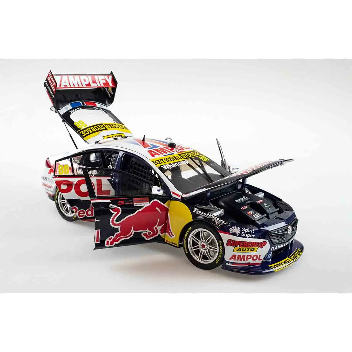 1:18 HOLDEN ZB COMMODORE - RED BULL AMPOL RACING #88 - JAMIE WHINCUP - BEAUREPAIRS SYDNEY SUPERNIGHT RACE 29 - LAST FULL-TIME SOLO DRIVE