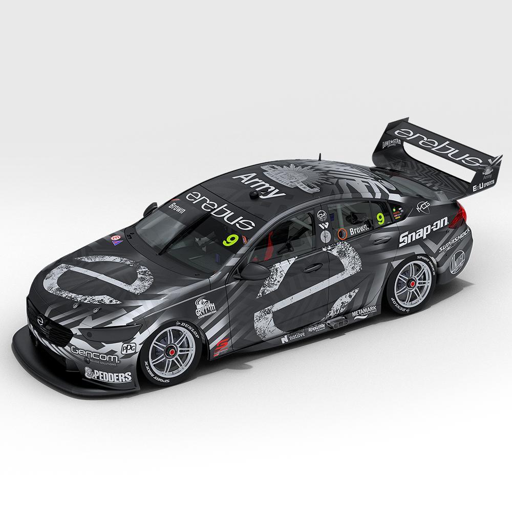 1:18 Erebus Motorsport #9 Holden ZB Commodore - 2021 Repco Supercars Championship Season Test Livery